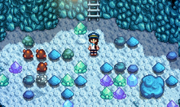 Stardew Valley 戦闘が苦手な方におすすめしたい鉱山の攻略法 人形は四畳半で夢をみる