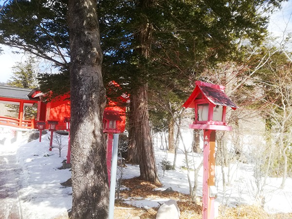 群馬県 大洞赤城神社 大沼