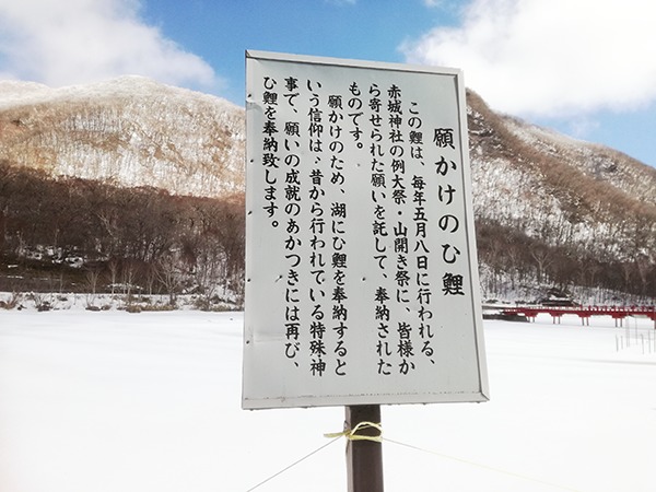 群馬県 大洞赤城神社 大沼