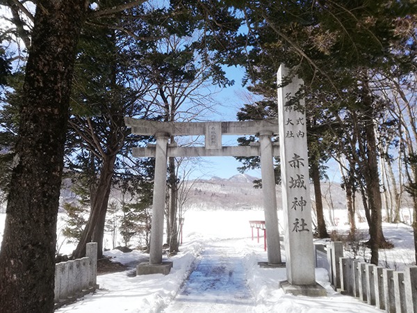 群馬県 大洞赤城神社 大沼