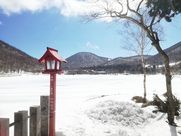 群馬県 大洞赤城神社 大沼